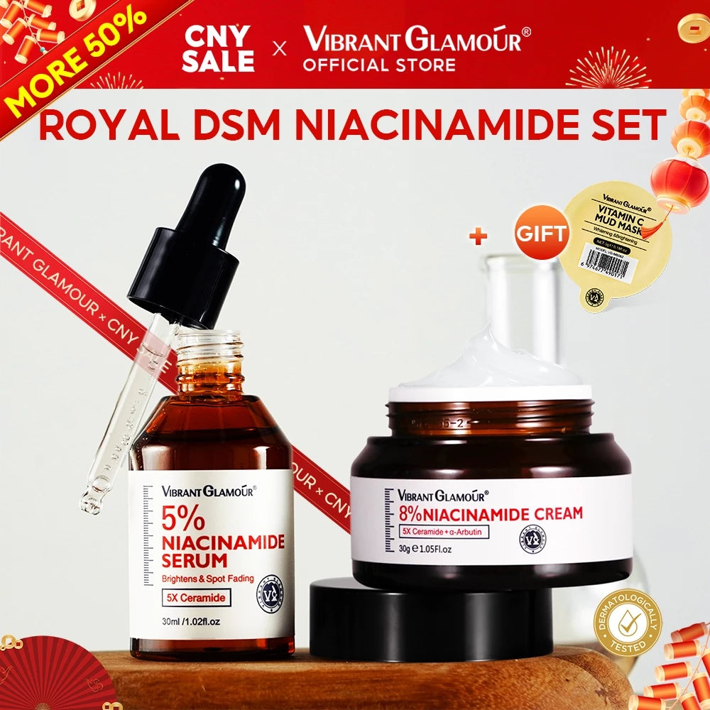 Niacinamide Whitening Face Cream 5X Ceramide Skin Barrier Repair Face Moisturiser Brightening Day Cream
