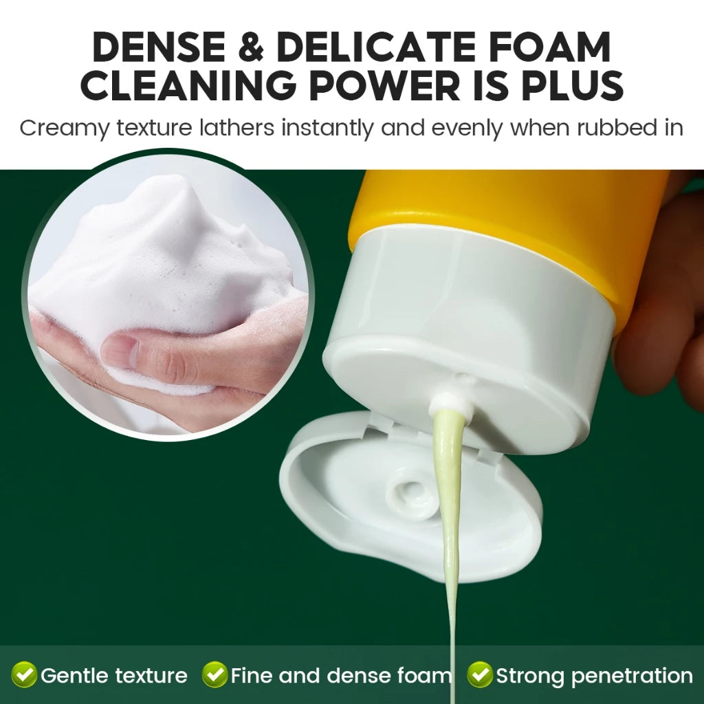 3-in-1 Radiant Vitamin C Facial Cleanser Deep Cleansing Acne Fighting Brightening With Centella Amino Acids
