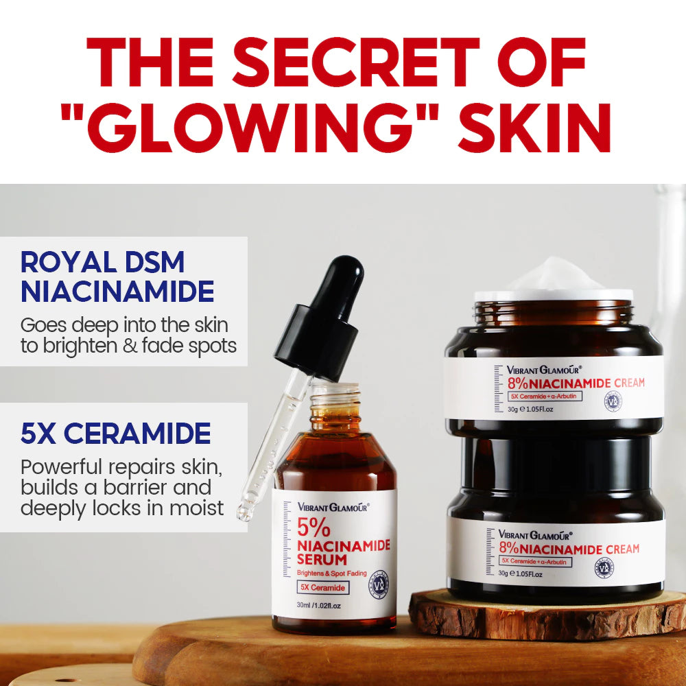 Niacinamide Whitening Face Cream 5X Ceramide Skin Barrier Repair Face Moisturiser Brightening Day Cream