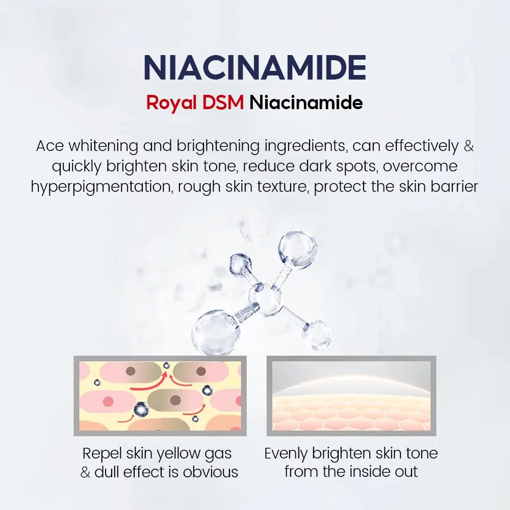 Niacinamide Whitening Face Cream 5_ Niacinamide Serum Set 5X Ceramide 3X Centella Skin Barrier Repair