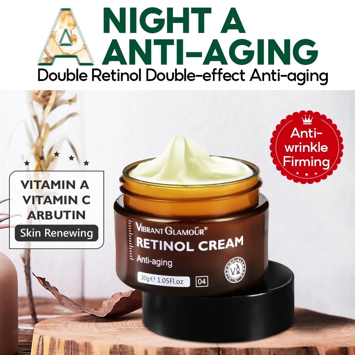 Advanced ABC Set Retinol Face Cream Vitamin C Niacinamide Serum Toner Facial Combo Anti-aging Whitening