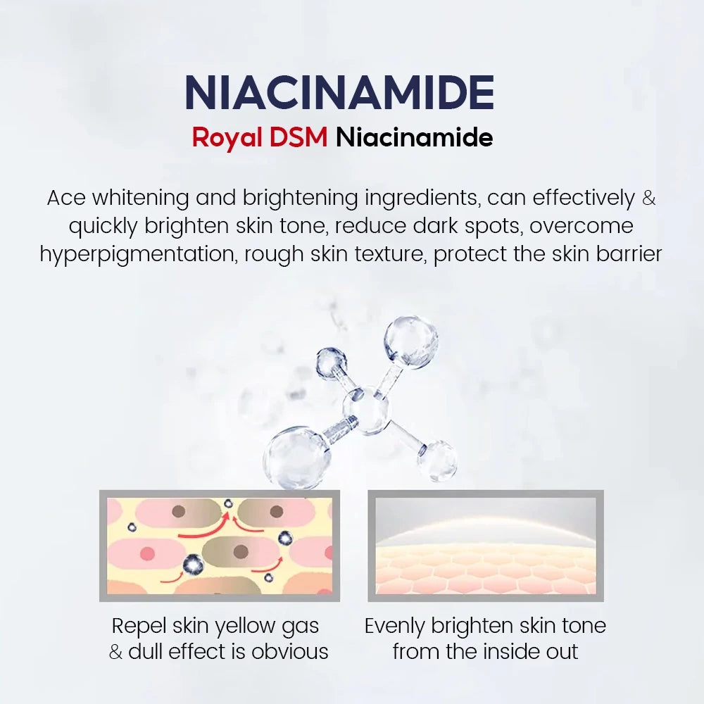 Niacinamide Whitening Face Cream 5X Ceramide Skin Barrier Repair Face Moisturiser Brightening Day Cream