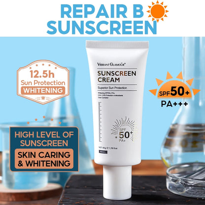 Anti-aging Sunblock Set Retinol Anti Wrinkle Face Cream VC Whitening Sunscreen Cream Vitamin C Fading Dark Spot
