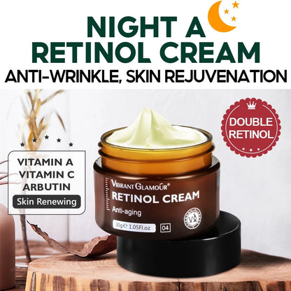 Anti-aging Sunblock Set Retinol Anti Wrinkle Face Cream VC Whitening Sunscreen Cream Vitamin C Fading Dark Spot